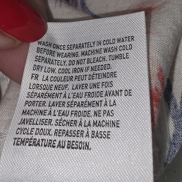 American Eagle Tropical Hawaiian Button Up Shirt Palm Tree Floral Medium Resort - Picture 5 of 9